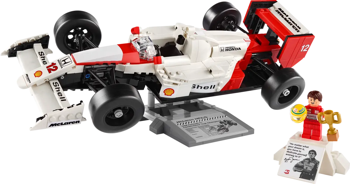 +LEGO MCLAREN MP4/4 Y AYRTON SENNA