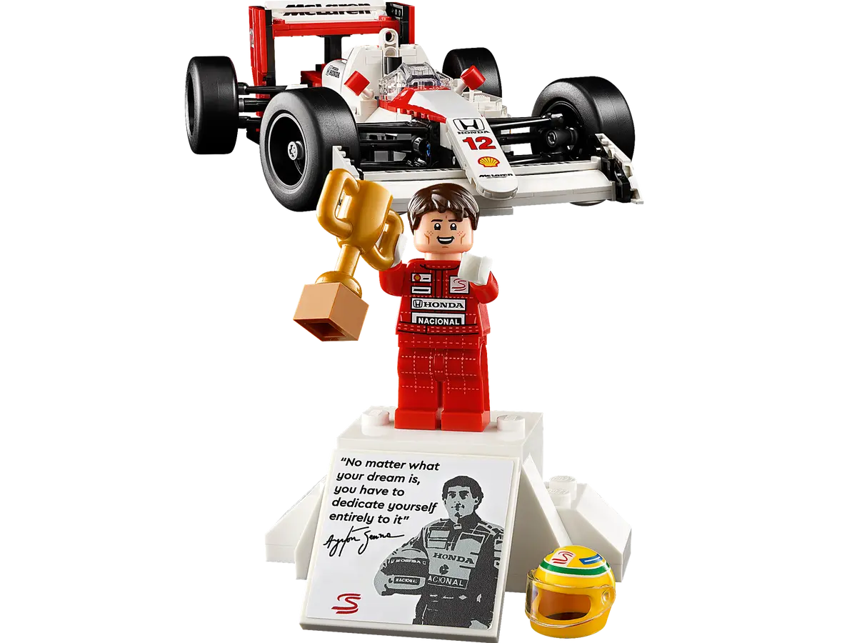 +LEGO MCLAREN MP4/4 Y AYRTON SENNA