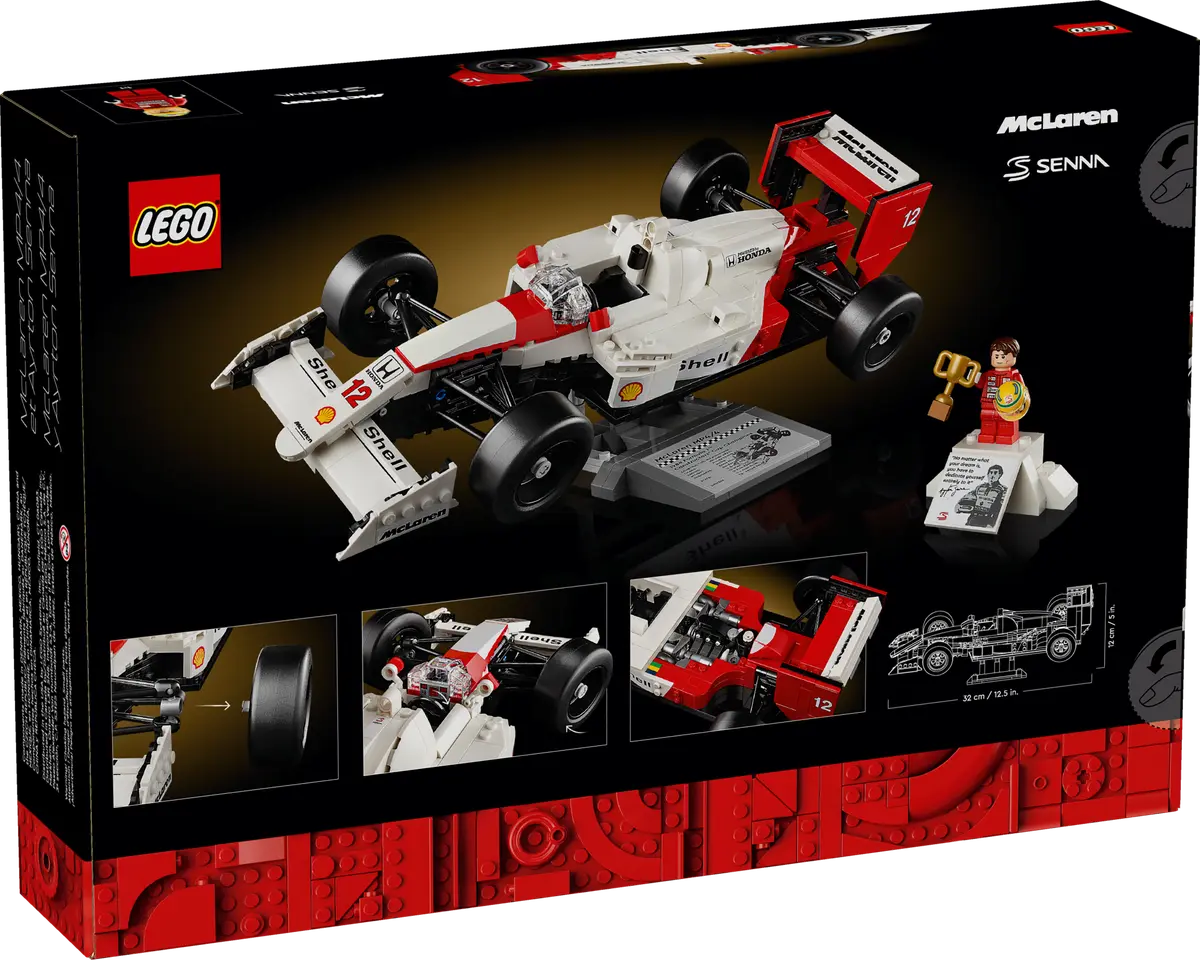 +LEGO MCLAREN MP4/4 Y AYRTON SENNA