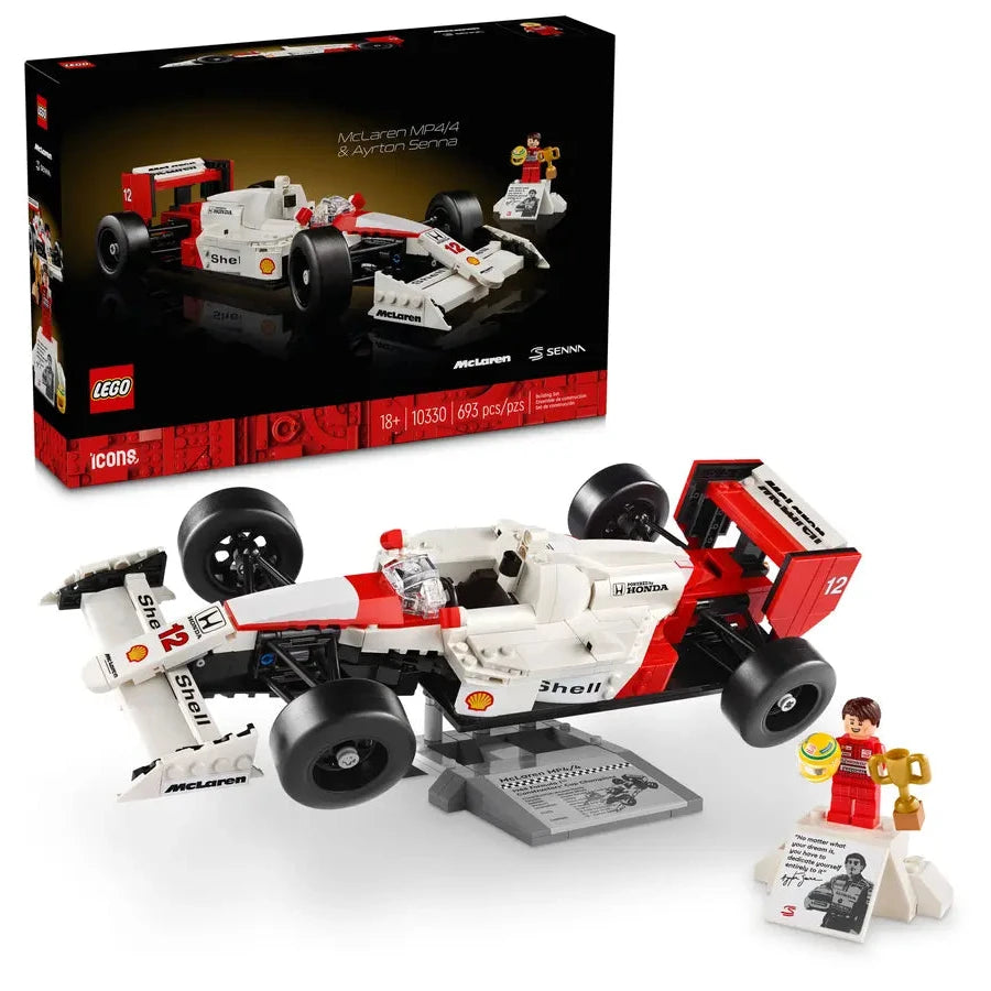 +LEGO MCLAREN MP4/4 Y AYRTON SENNA